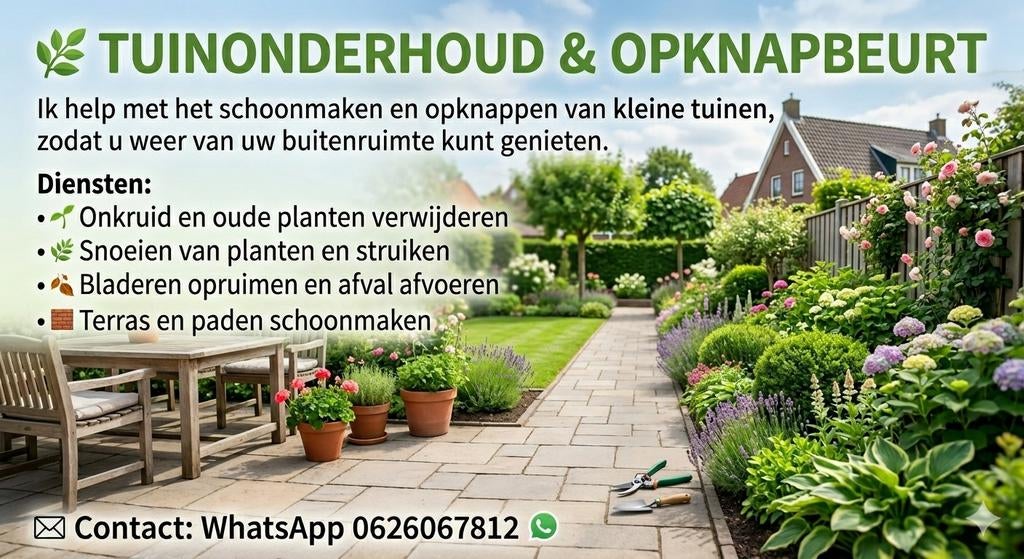 Klusjesman/ Handyman, Ophalen of Verzenden