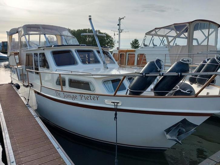 Macheta kruiser 1100 Lengte over alles 12 M breedte 3,6 M, Watersport en Boten, Motorboten en Motorjachten, Gebruikt, Staal, 9 tot 12 meter