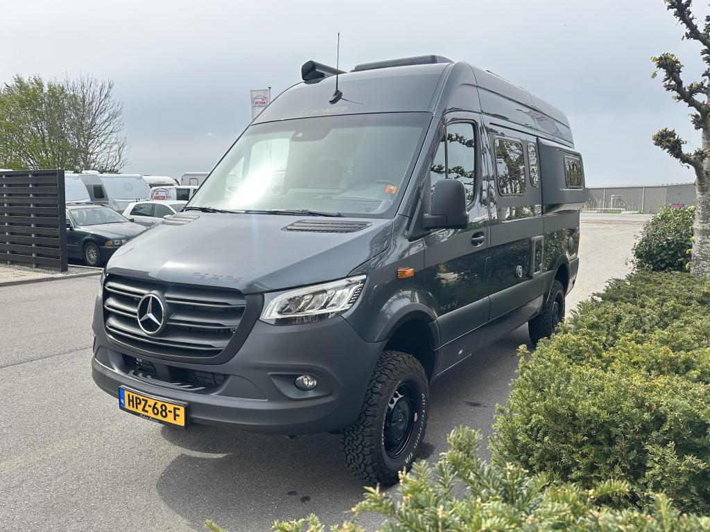 Hymer Grand Canyon S 600 4x4 Levelsys + Dakairco, Caravans en Kamperen, Campers, Automaat, Ringverwarming, Koelkast, Tot en met 2