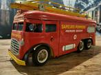Vintage Blikken Joustra Brandweerwagen, Antiek en Kunst, Ophalen of Verzenden