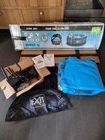 Exit Stone Grey 244 zwembad met koepel, Ophalen, 200 tot 300 cm, 80 tot 120 cm, Rond