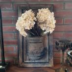 Wandpaneel met kunst hortensia, Ophalen of Verzenden