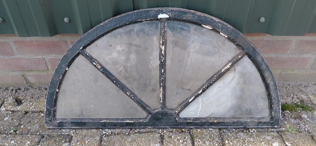 Antiek Getoogd Zwaar oud Stalraam mooi gaaf, Doe-het-zelf en Verbouw, Glas en Ramen, Ophalen of Verzenden, Minder dan 80 cm, Minder dan 80 cm