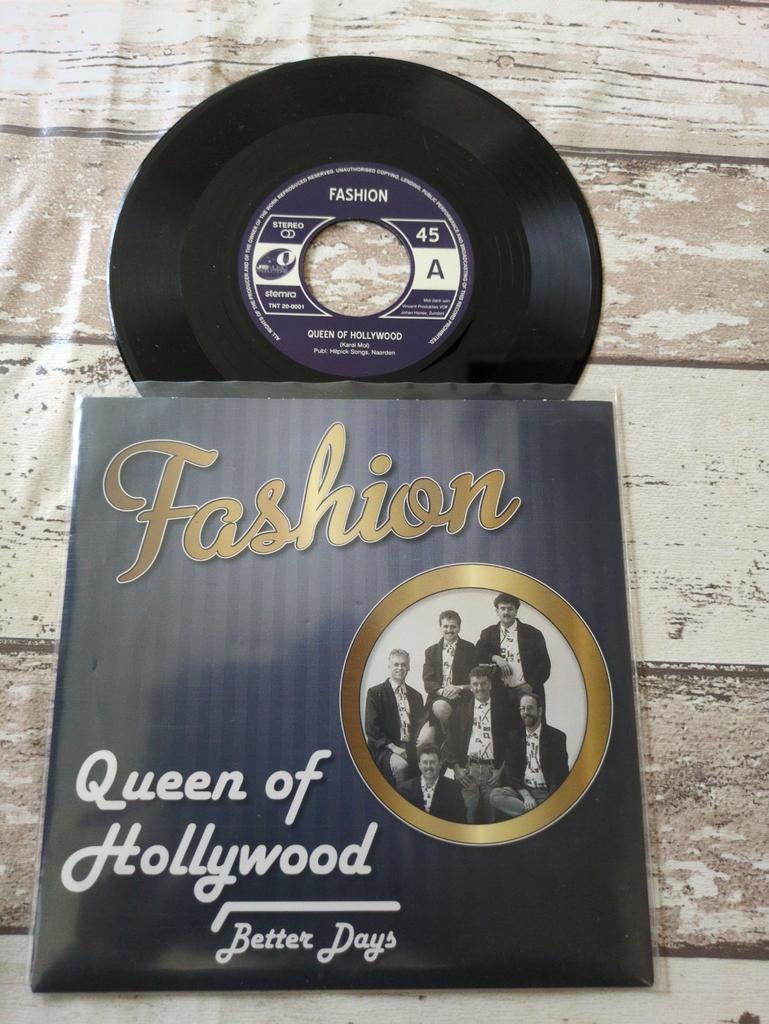 Fashion - Queen of Hollywood / Better Days 7 inch Single, Cd's en Dvd's, Vinyl Singles, Nieuw in verpakking, Beschermende buitenhoes