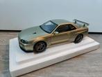 Nissan Skyline GT-R r34 Autoart 1:18, Ophalen of Verzenden, Nieuw, Auto, Autoart