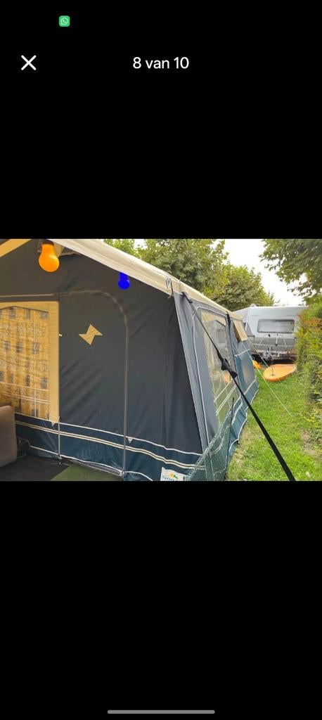 Gerjak tent, Caravans en Kamperen, Ophalen, Zo goed als nieuw, Meer dan 6