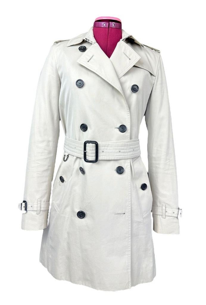 Burberry Kensington Heritage Trenchcoat - Beige, Beige, Ophalen of Verzenden, Zo goed als nieuw, Burberry