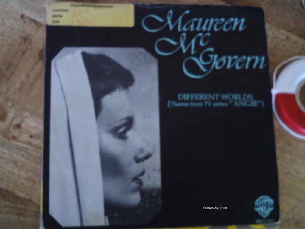 maureen mc govern - different worlds 23a, 7 inch, Ophalen of Verzenden, Pop, Single