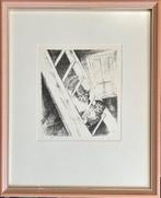 Joke Struik - Zeefdruk van twee katten, Antiek en Kunst, Kunst | Litho's en Zeefdrukken, Ophalen of Verzenden
