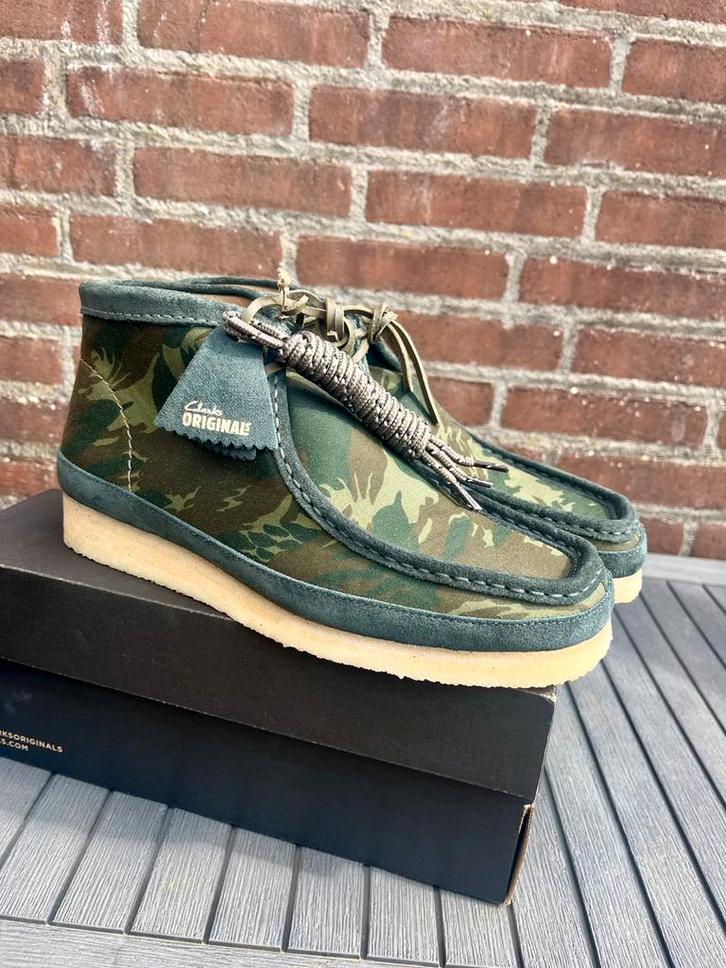 Clarks Wallabee British Millerian camouflage wax 41.5 new, Kleding | Heren, Schoenen, Nieuw, Boots, Overige kleuren, Verzenden