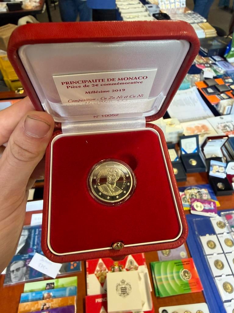 Monaco 2 euro 2019 avenement d Honore, Postzegels en Munten, Munten | Europa | Euromunten, Ophalen of Verzenden, Monaco, 2 euro