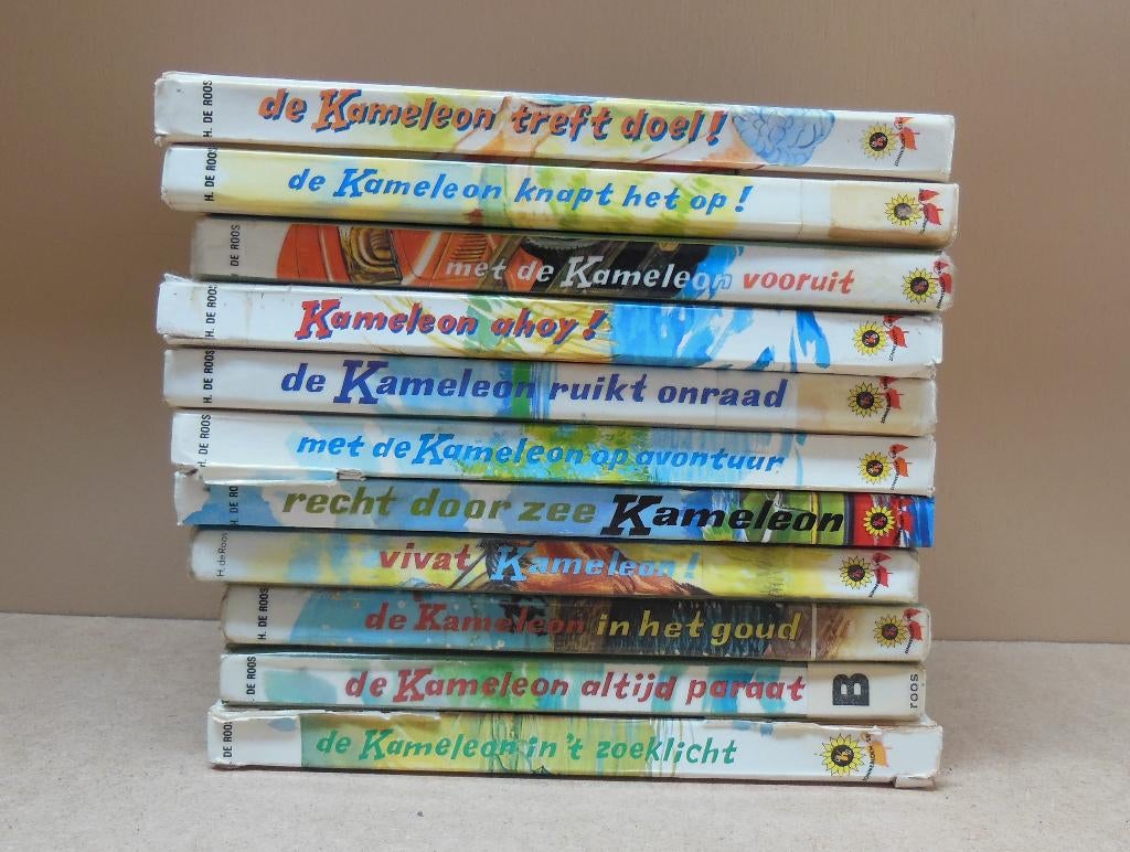 Gebruikte Kameleon  leesboeken  (11 stuks), Boeken, Non-fictie, H. de Roos, Ophalen, Gelezen