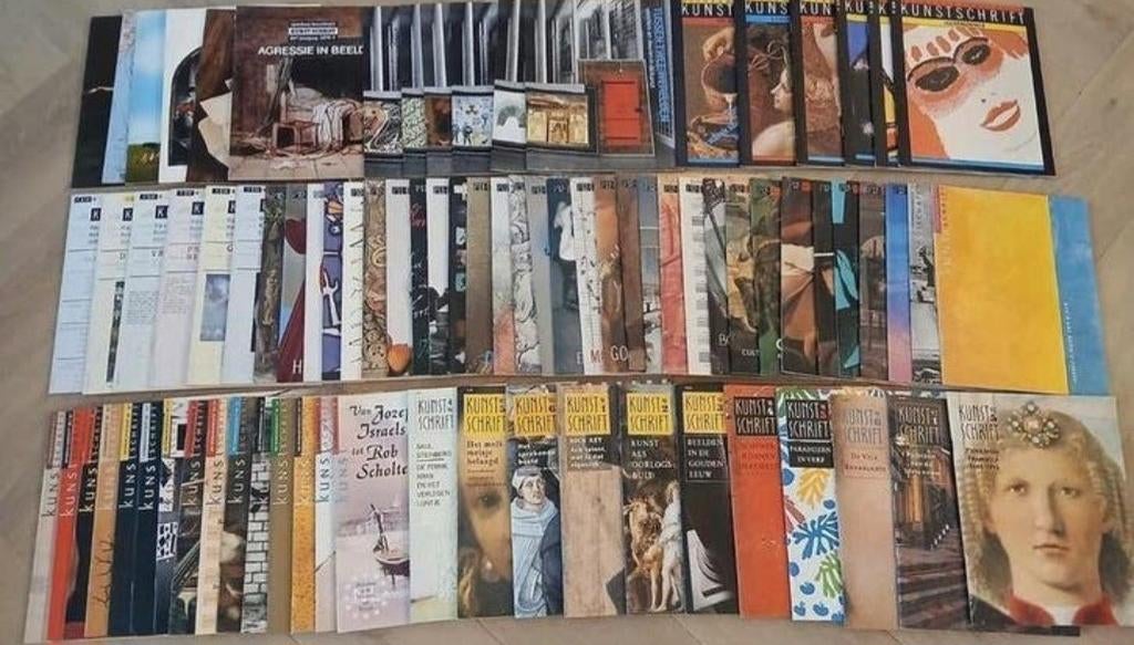 Kunstschrift jaargangen 1979 tot en met 1991, Boeken, Ophalen, Gelezen, Overige onderwerpen