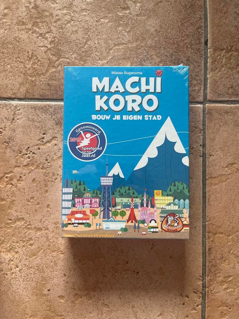 Machi Koro - Bouw je eigen stad (Nog verpakt), Hobby en Vrije tijd, Gezelschapsspellen | Overige, Nieuw, Een of twee spelers, Ophalen of Verzenden