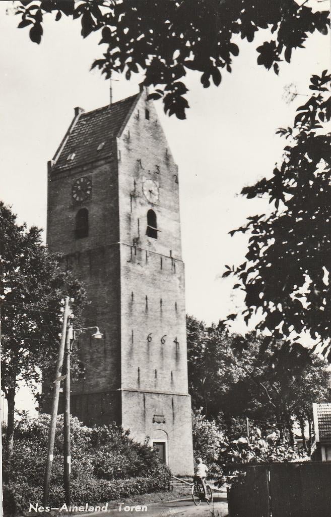 ameland- toren nes, Ophalen of Verzenden, 1940 tot 1960, Waddeneilanden