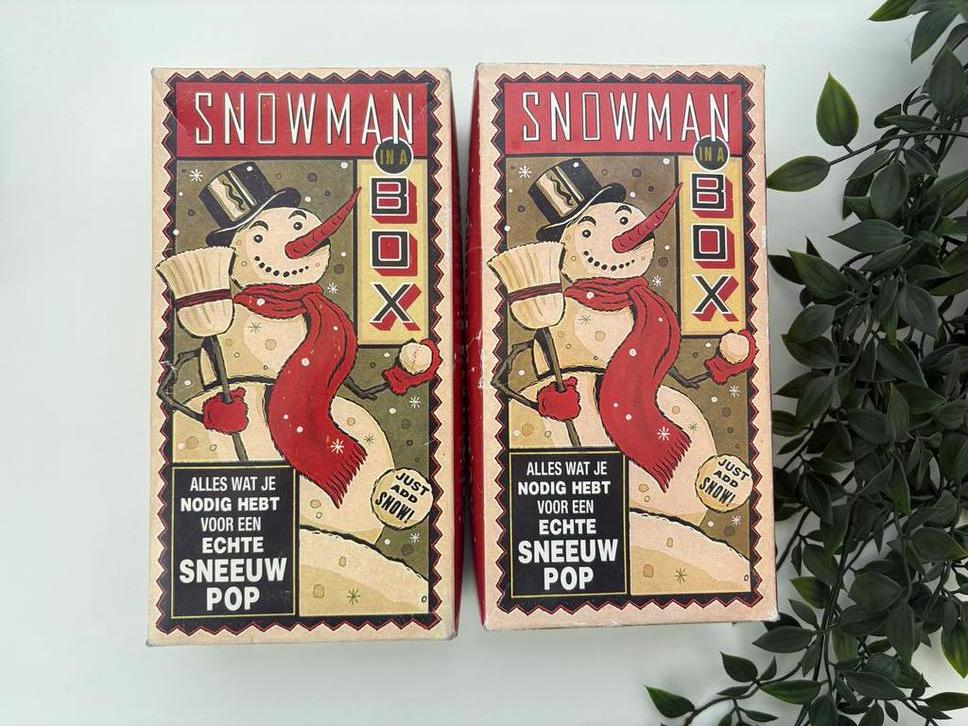 2 setjes met versiering voor sneeuw pop 7,50, Ophalen of Verzenden, Nieuw