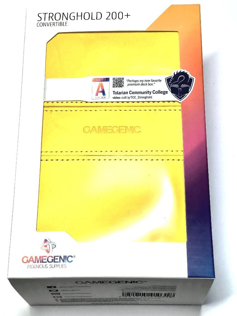 GameGenic Deckbox Stronghold Convertible 200+Diverse Kleuren, Ophalen of Verzenden, Nieuw, Overige typen