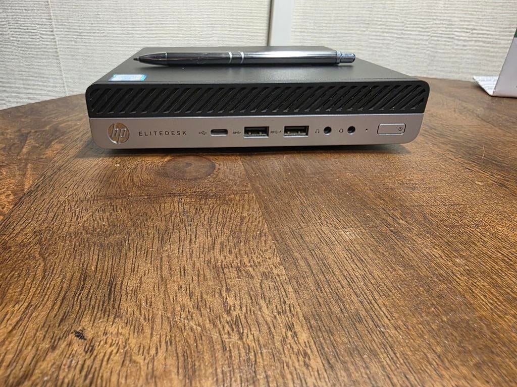 HP EliteDesk 800 Mini/i7-6700T/16GB/500GB/W11/Wifi/Bluetooth, Gebruikt, Ophalen of Verzenden, SSD, 3 tot 4 Ghz