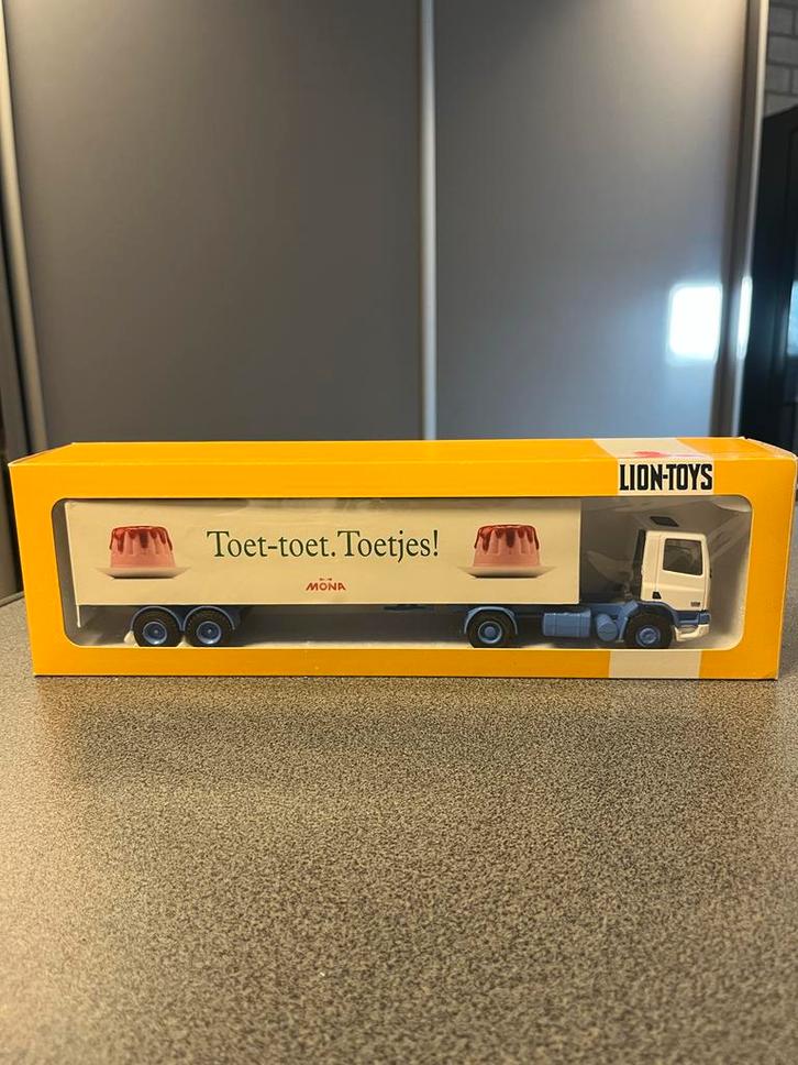 Mona Toet-toet. Toetjes! vrachtwagen model, Hobby en Vrije tijd, Modelbouw | Auto's en Voertuigen, Nieuw, Truck, 1:32 tot 1:50