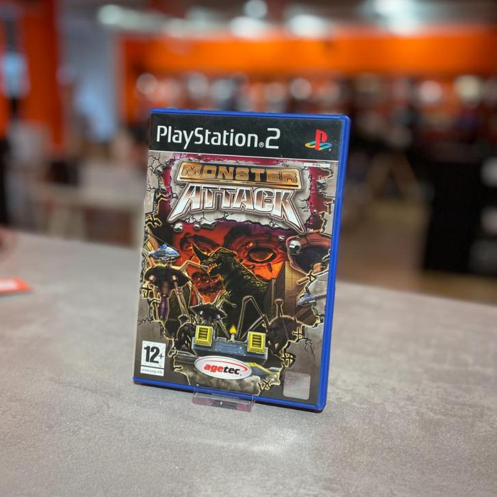 PS2 Playstation 2 Monster Attack | Game, Spelcomputers en Games, Games | Sony PlayStation 2, Zo goed als nieuw
