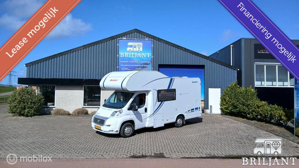 Dethleffs A 5881.. 2007 stapelbed & hefbed, Caravans en Kamperen, Navigatie, Alkoof, Ringverwarming, Treinzit