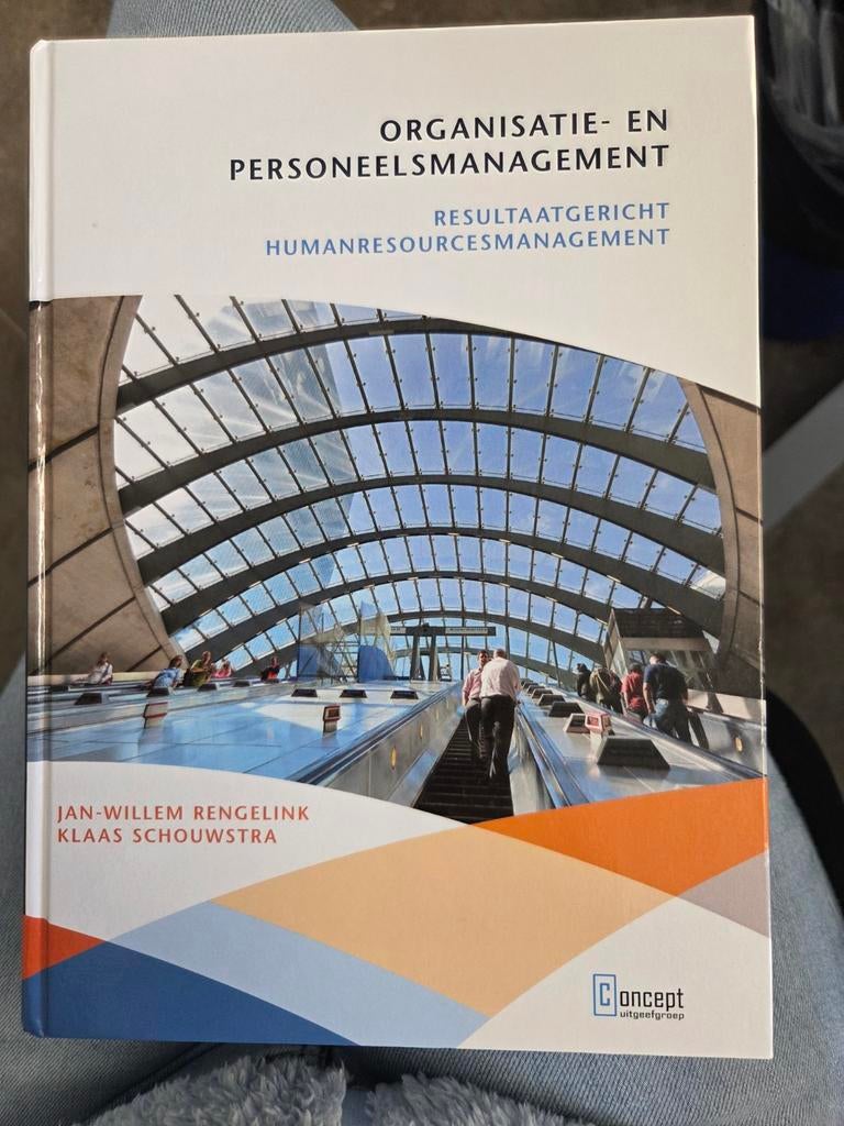 Leerboek Organisatie- en Personeelsmanagement HRM, Gelezen, Jan-Willem Rengelink, Klaas Schouwstra, Gamma, HBO