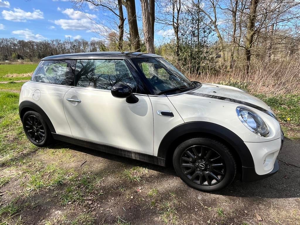 Mini 1.5 Cooper 2015 crème, Auto's, Voorwielaandrijving, 136 pk, 4 stoelen, Origineel Nederlands