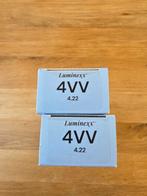 2 tubes Aloxxi Luminexx 4VV 4.22 haarverf, Ophalen of Verzenden