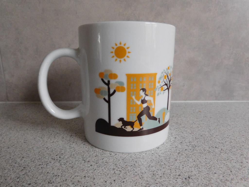 Mok 11,5x9 Skyline Solgar Pharmacy, Ophalen of Verzenden, Zo goed als nieuw, Overige stijlen, Kop(pen) en/of Schotel(s)