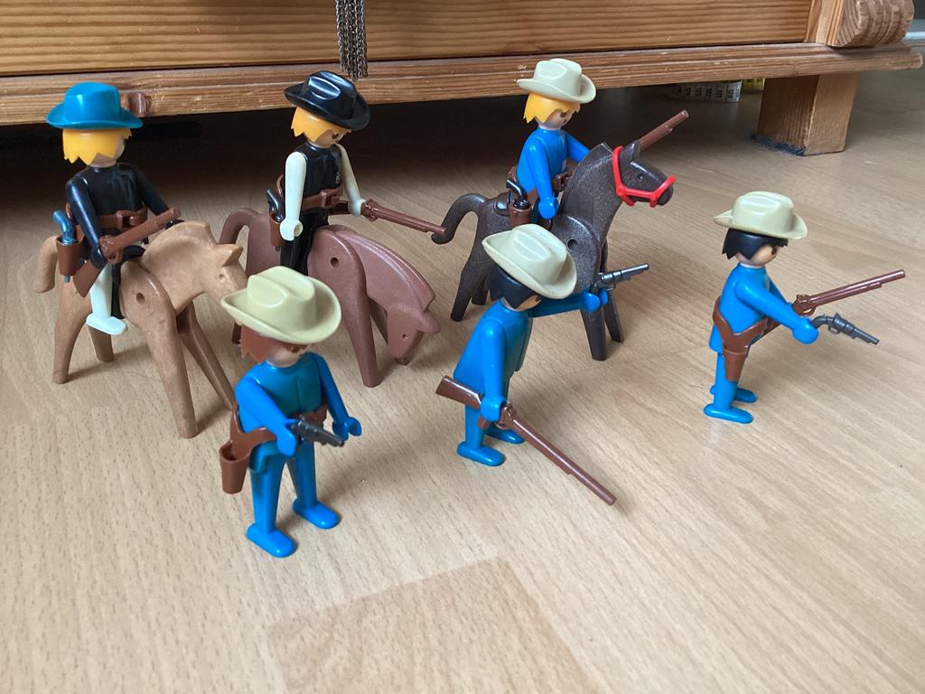 Cowboys playmobil, Ophalen of Verzenden, Zo goed als nieuw