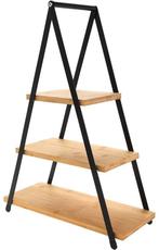 Gusta Etagere Bamboo 38x16x53 - Nieuw, Huis en Inrichting, Woonaccessoires | Etagères, Ophalen of Verzenden