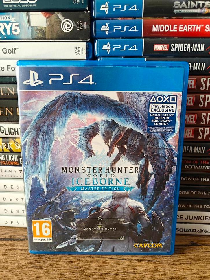 Monster hunter world iceborne playstation 4, Spelcomputers en Games, Games | Sony PlayStation 4, Zo goed als nieuw, Avontuur en Actie