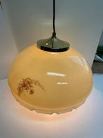 Nostalgische hanglamp diameter 35 cm., Nostalgie., Nieuw, Ophalen of Verzenden, Glas