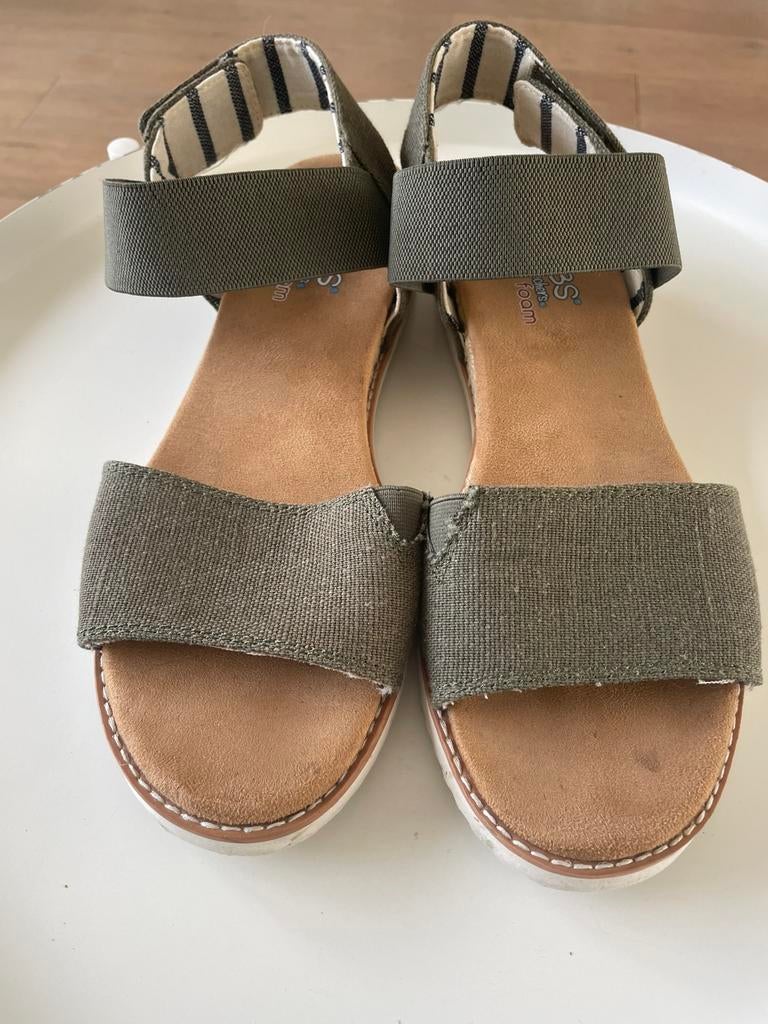Skechers Bobs, mt 41, Zo goed als nieuw, Groen, Sandalen of Muiltjes, Ophalen of Verzenden