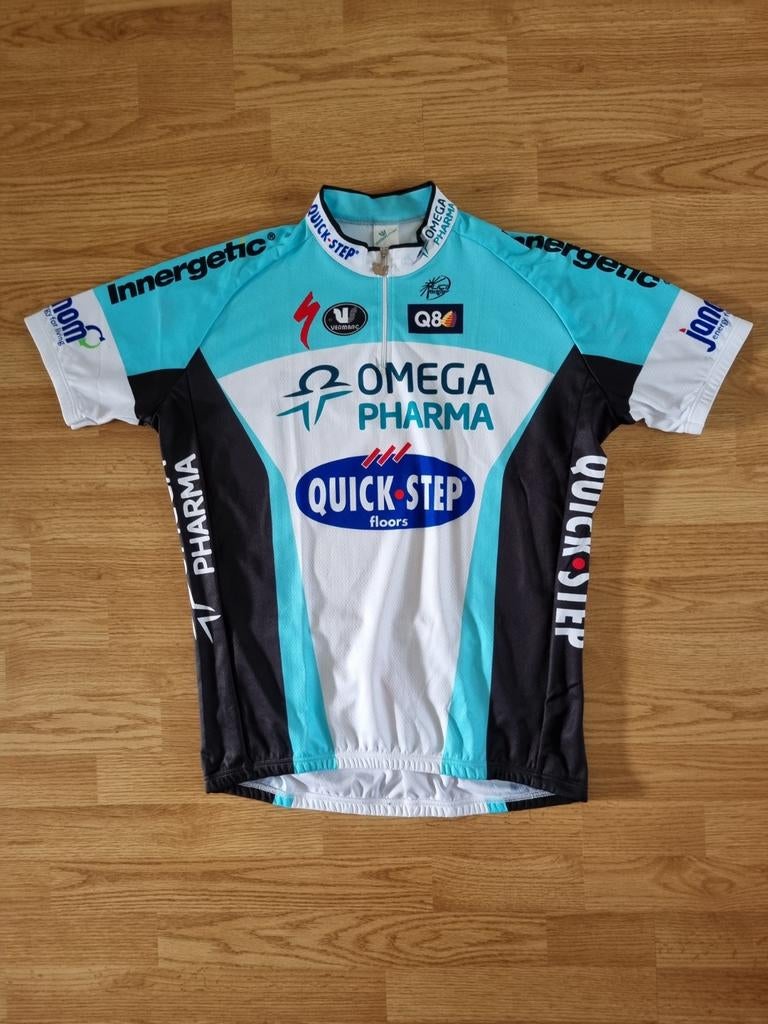 Wielershirt • Omega Pharma-Quick Step • XXXL, Fietsen en Brommers, Heren, Overige maten, Ophalen of Verzenden, Zo goed als nieuw