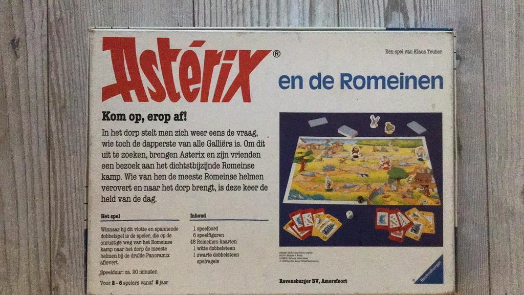 Bordspel Asterix en de Romeinen Ravensburger, Drie of vier spelers, Ophalen of Verzenden, Gebruikt