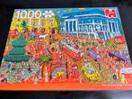 Jumbo Legpuzzel 1000 Stukjes - London Cartoon, Ophalen of Verzenden, 500 t/m 1500 stukjes, Zo goed als nieuw, Legpuzzel