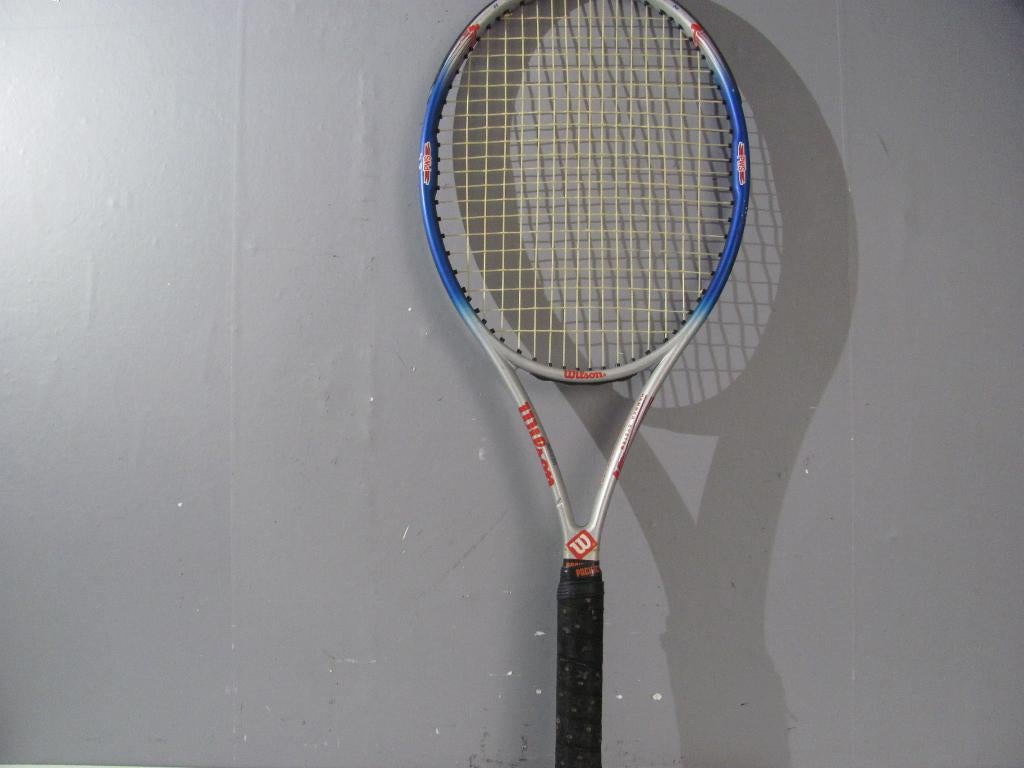 tennisracket van Wilson Hammer 7.7 met goede bespanning, Ophalen of Verzenden, Zo goed als nieuw, Wilson, Racket