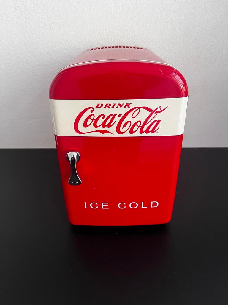 Coca-Cola Mini Koelkastje - Compact en Stijlvol, Ophalen of Verzenden, Gebruikt