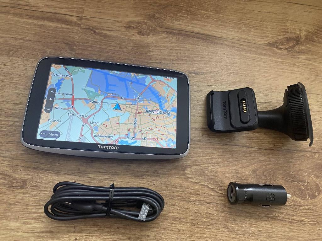 Tomtom GO Premium World 6inch met LifeMaps-Traffics-Flits, Auto diversen, Ophalen of Verzenden, Gebruikt