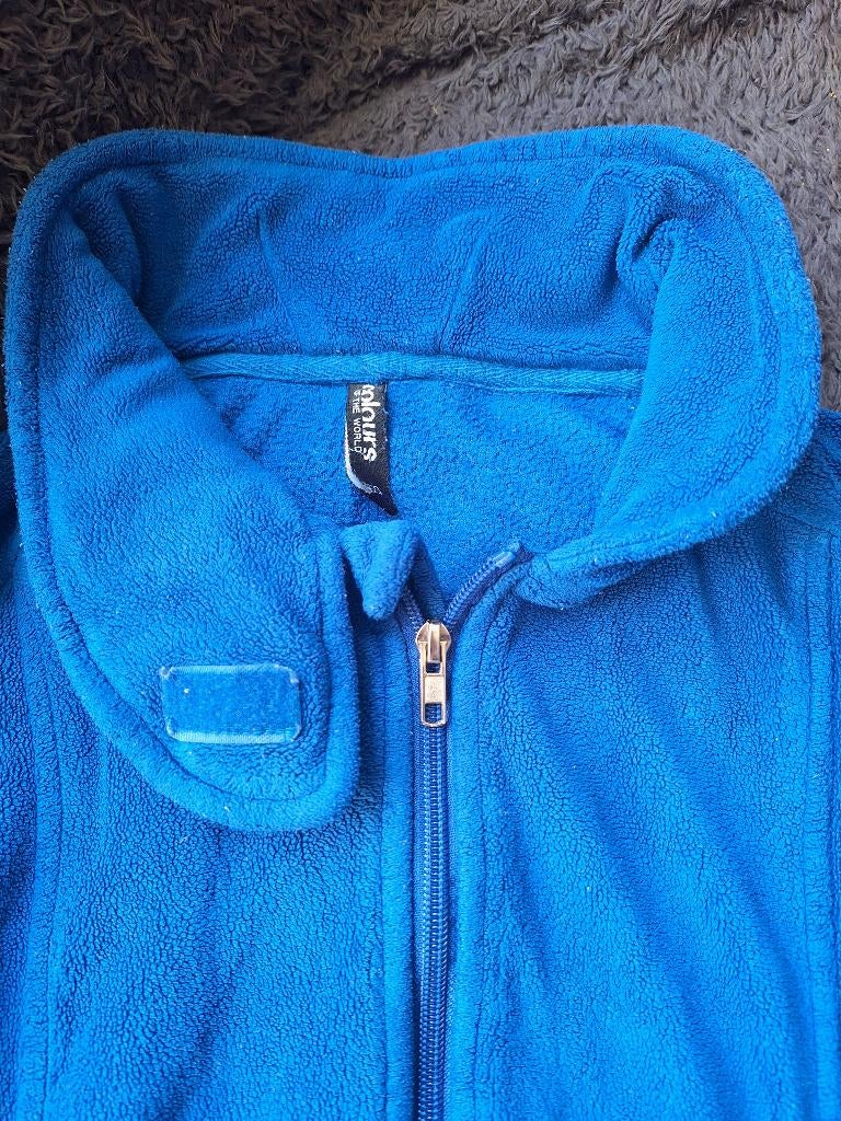 Kobalt blauw vest mt. S, Kleding | Dames, Truien en Vesten, Ophalen of Verzenden, Zo goed als nieuw, Maat 36 (S), Blauw