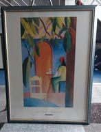 Ingelijste print August Macke - Turkish Cafe, Ophalen