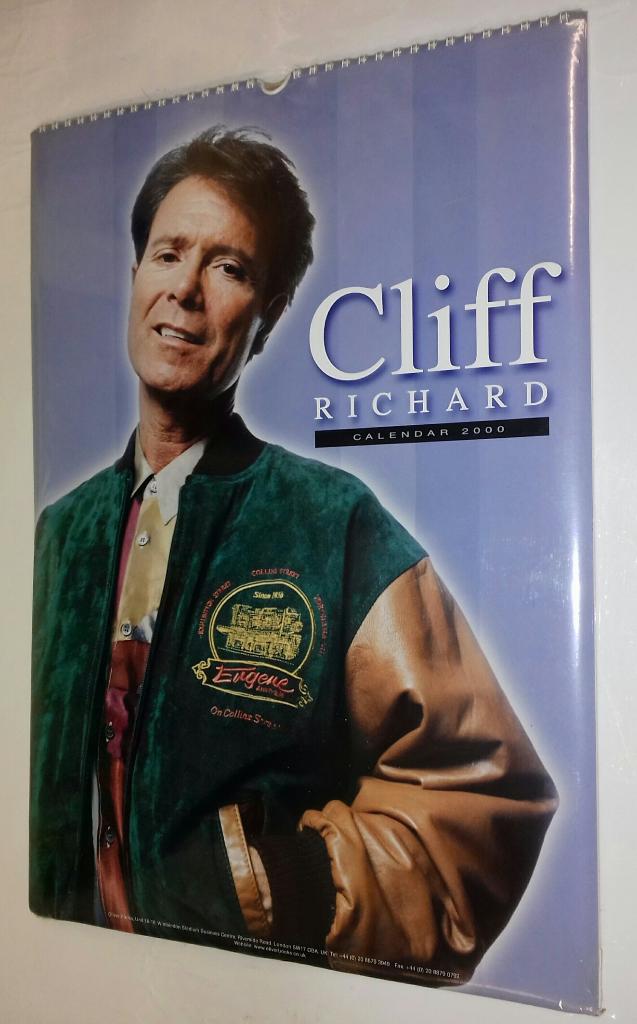 Cliff Richard KALENDER 2000 - Gesealed !!, Verzenden, Nieuw, Gebruiksvoorwerp