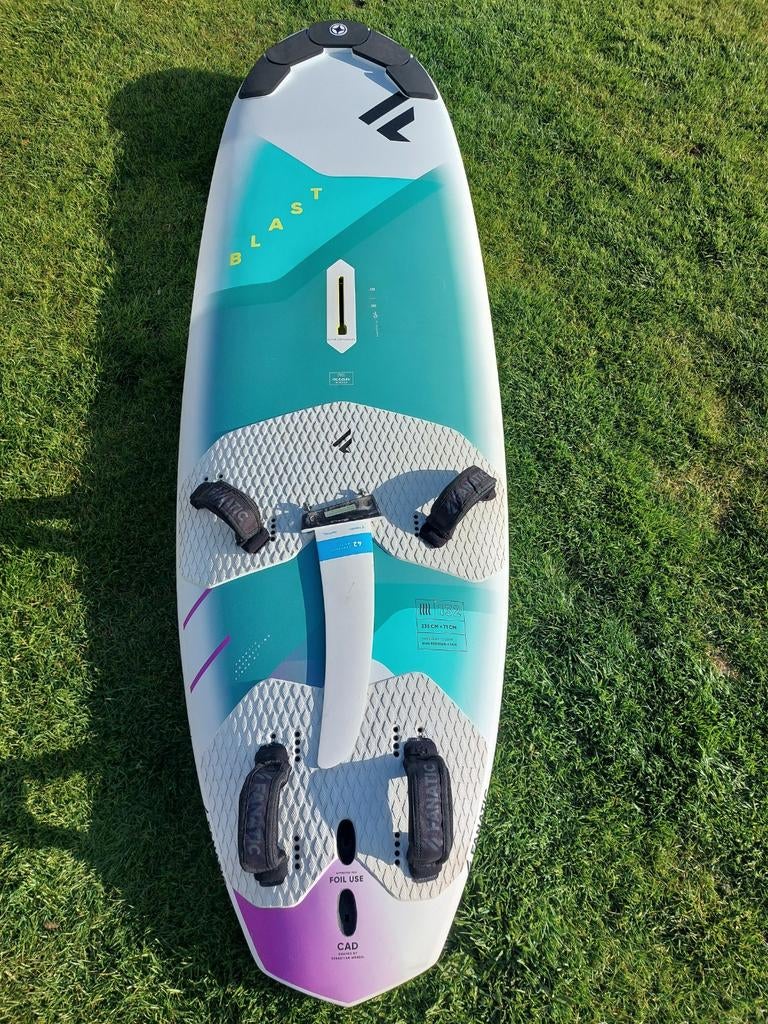 Fanatic Blast 132 HRS 2022, Ophalen, Minder dan 250 cm, Zo goed als nieuw, Met vin(nen)