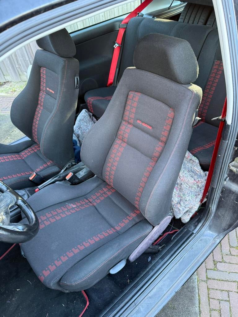 Golf 3 GTI Edition Recaro interieur stoelen bank, Ophalen