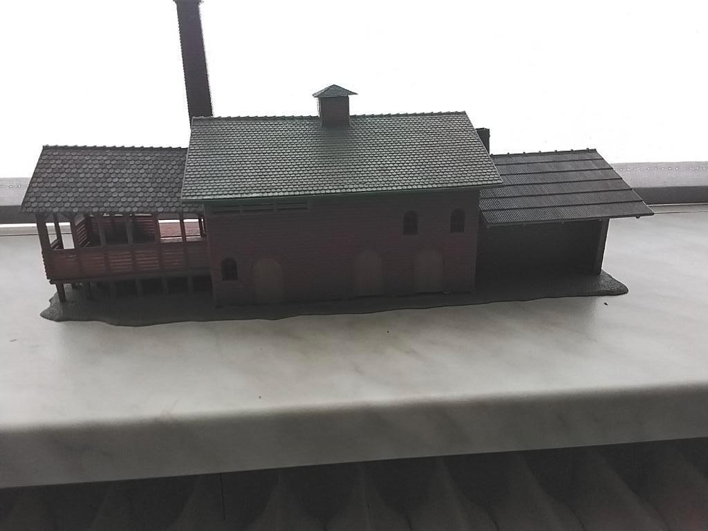 Modelhuisje Fabriek, Overige merken, Gebruikt, Gelijkstroom of Wisselstroom, Brug, Tunnel of Gebouw
