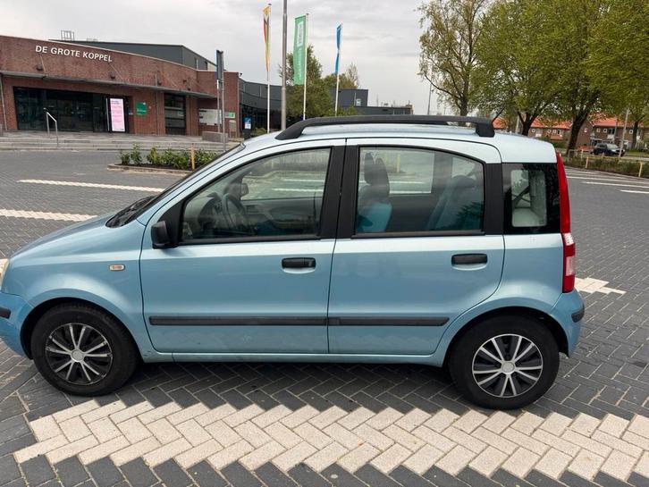 Fiat Panda 1.2 2004 Blauw, Auto's, Fiat, Particulier, Panda, ABS, Airbags, Bluetooth, Centrale vergrendeling, Dakrails, Elektrische ramen