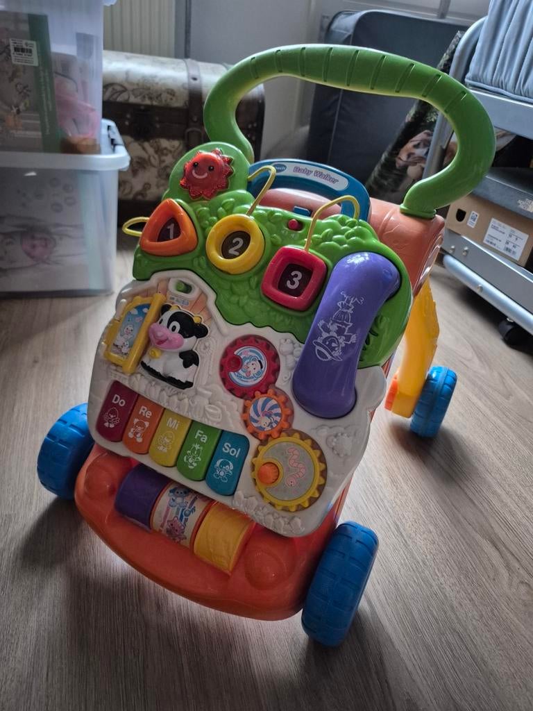 Baby walker Vtech, Kinderen en Baby's, Speelgoed | Vtech, Ophalen, Gebruikt, 6 maanden tot 2 jaar
