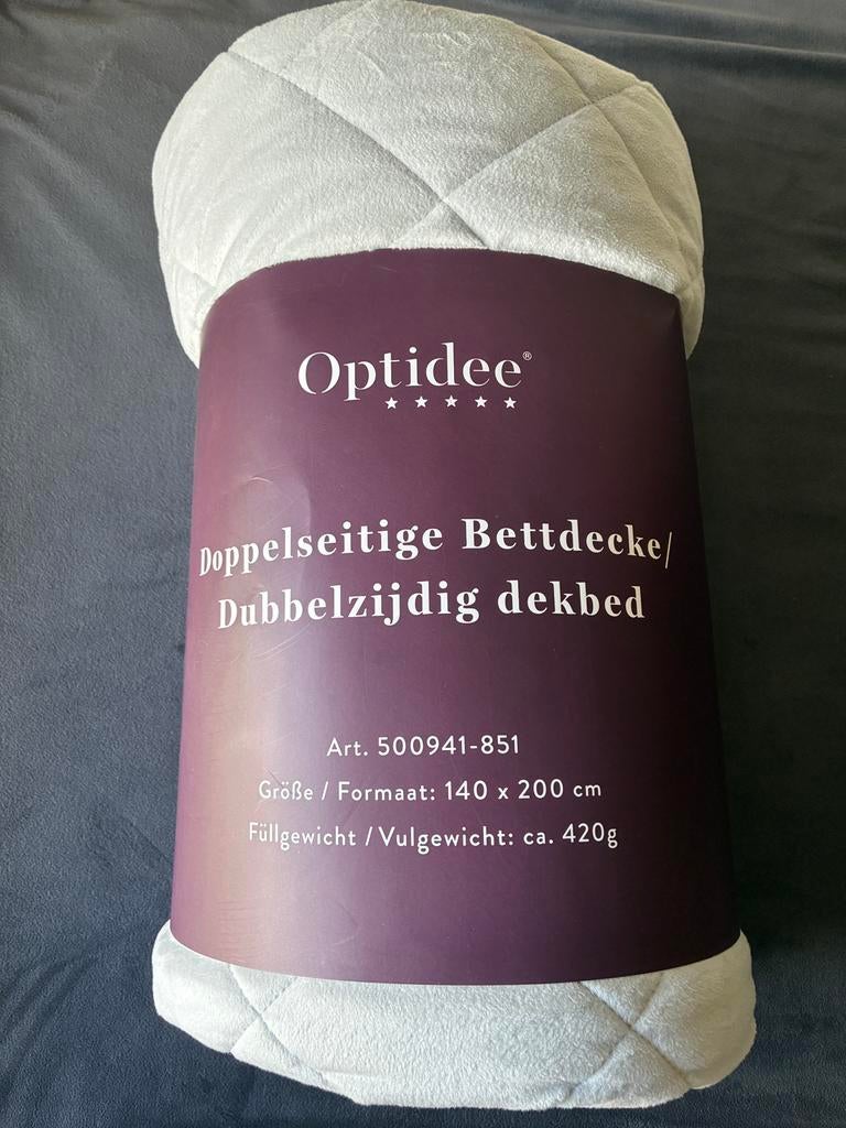 Optidee Optivezel dubbelzijdig dekbed Optimink Optisamt, Huis en Inrichting, Slaapkamer | Beddengoed, Eenpersoons, Verzenden, Nieuw