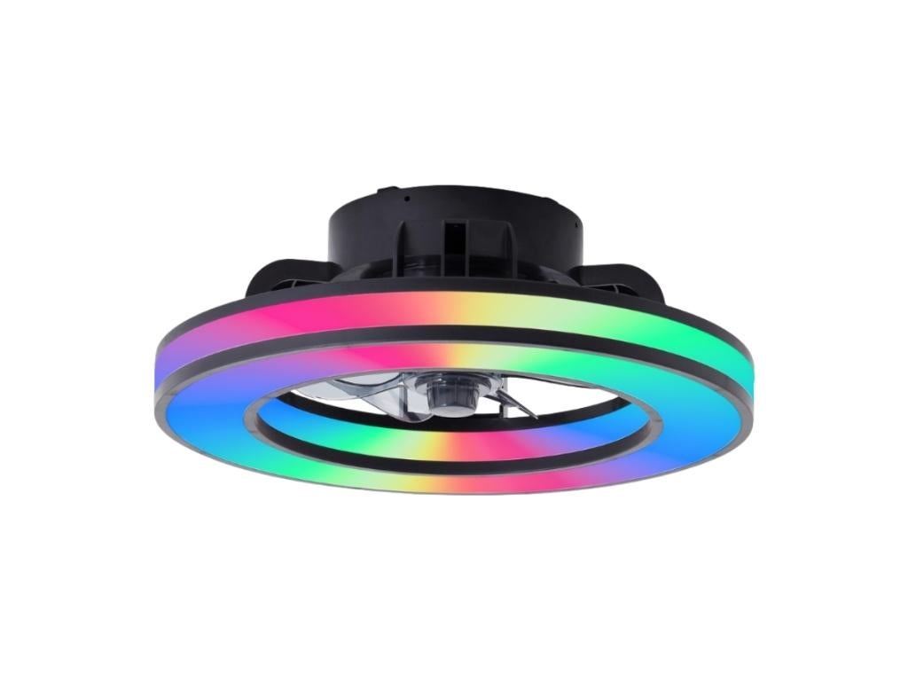 Brilliant Mondello Indoor Zwart – Direct Leverbaar, Witgoed en Apparatuur, Ventilatoren, Ophalen, Ventilator met afstandsbediening